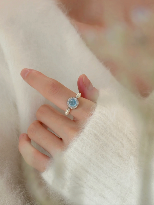 BLUE STAR RING