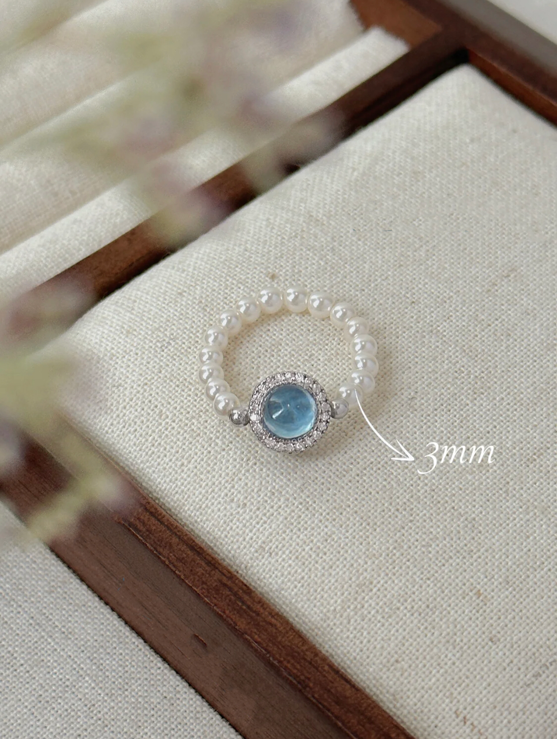 BLUE STAR RING