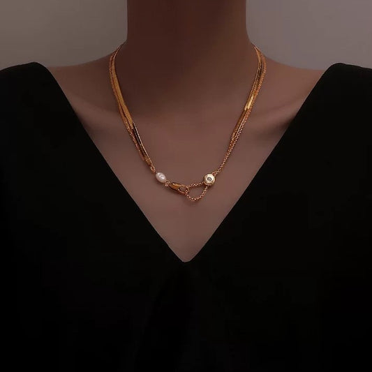 Gold Phoenix Necklace