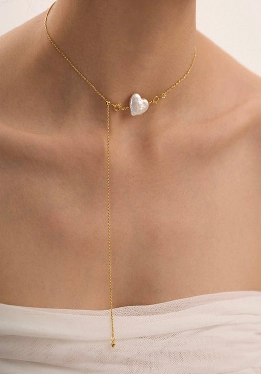 ETERNAL LOVE PEARL NECKLACE